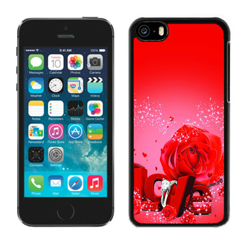 Valentine Love Rose iPhone 5C Cases CPF - Click Image to Close